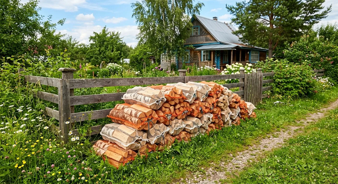 Дрова для дачи в Орехово-Зуеве